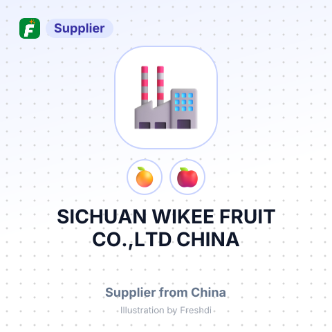 SICHUAN WIKEE FRUIT CO.,LTD CHINA – summary card, no photo uploaded yet