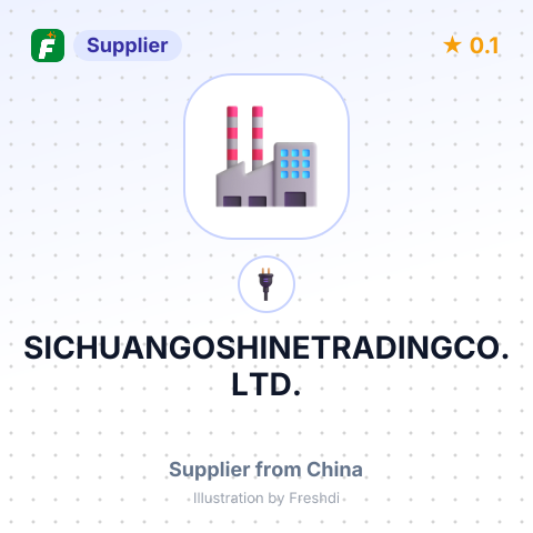 SICHUANGOSHINETRADINGCO., LTD. – summary card, no photo uploaded yet