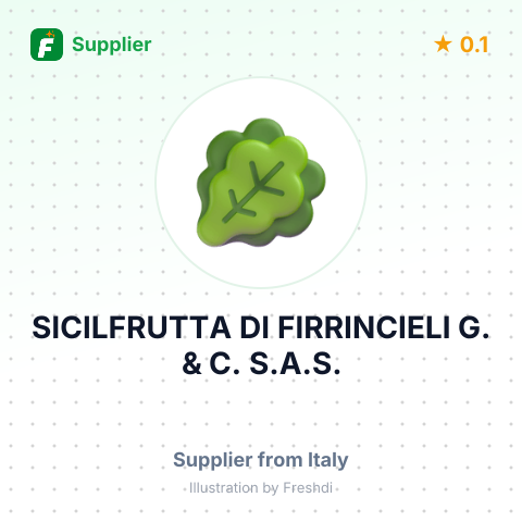 SICILFRUTTA DI FIRRINCIELI G. & C. S.A.S. – summary card, no photo uploaded yet