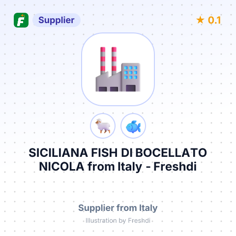 SICILIANA FISH DI BOCELLATO NICOLA – summary card, no photo uploaded yet