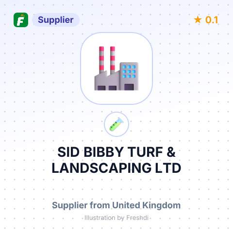 SID BIBBY TURF & LANDSCAPING LTD – summary card, no photo uploaded yet