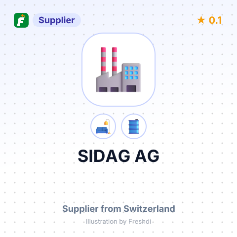 SIDAG AG – summary card, no photo uploaded yet