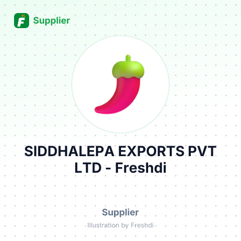 SIDDHALEPA EXPORTS PVT LTD – summary card, no photo uploaded yet