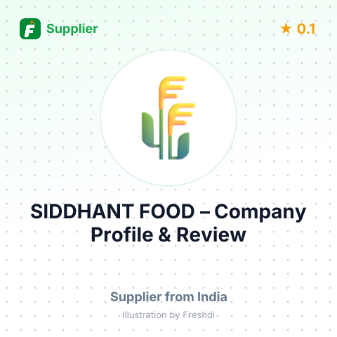SIDDHANT FOOD – summary card, no photo uploaded yet