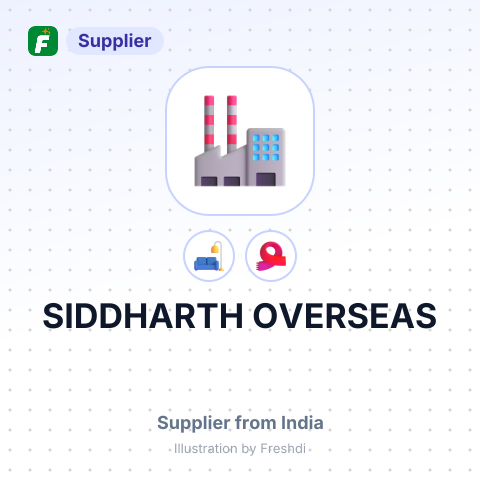 SIDDHARTH OVERSEAS – summary card, no photo uploaded yet