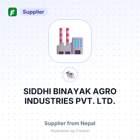 SIDDHI BINAYAK AGRO INDUSTRIES PVT. LTD. – summary card, no photo uploaded yet