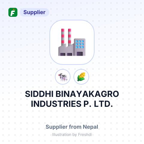 SIDDHI BINAYAKAGRO INDUSTRIES P. LTD. – summary card, no photo uploaded yet