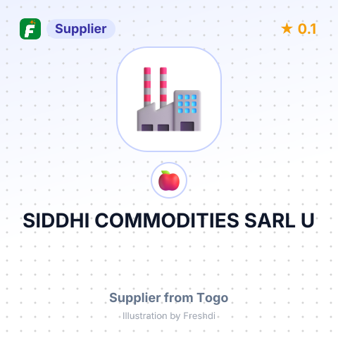 SIDDHI COMMODITIES SARL U – summary card, no photo uploaded yet