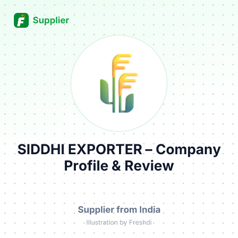 SIDDHI EXPORTER – summary card, no photo uploaded yet