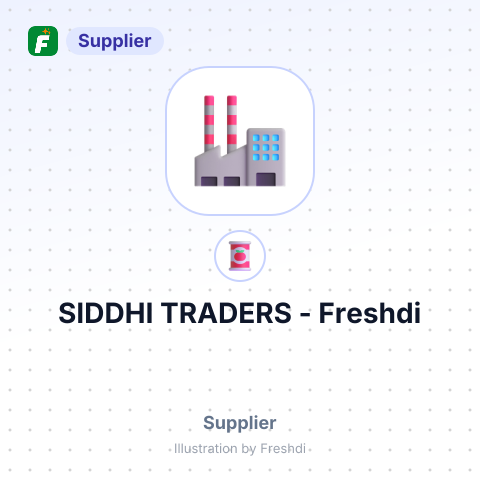 SIDDHI TRADERS – summary card, no photo uploaded yet