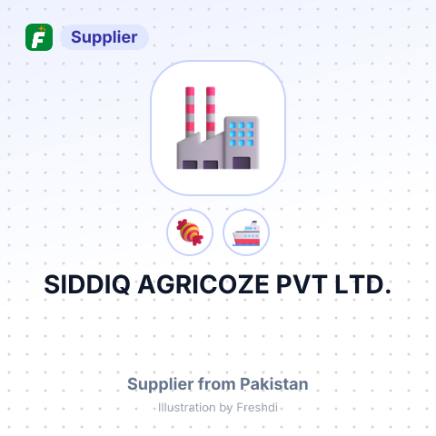 SIDDIQ AGRICOZE PVT LTD. – summary card, no photo uploaded yet