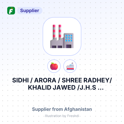 SIDHI / ARORA / SHREE RADHEY/KHALID JAWED /J.H.S ENTERPRISES/PANKAJ ENTERPRISES/ JETHA NAND JAMNA DA – summary card, no photo uploaded yet