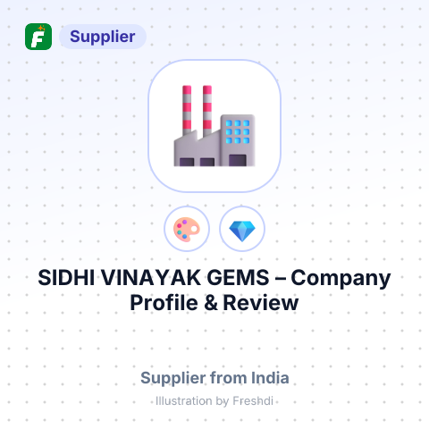 SIDHI VINAYAK GEMS – summary card, no photo uploaded yet