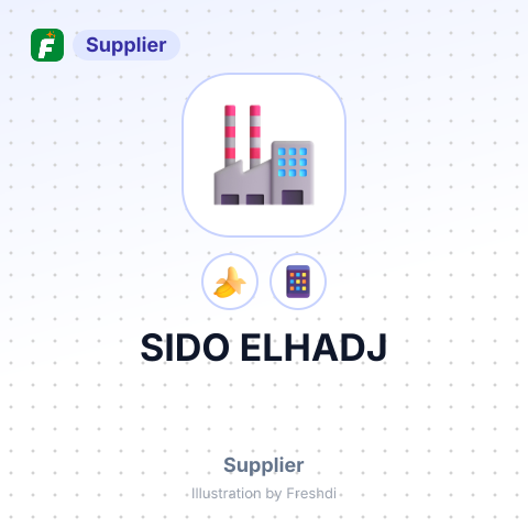 SIDO ELHADJ – summary card, no photo uploaded yet