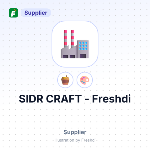 SIDR CRAFT – summary card, no photo uploaded yet