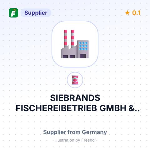 SIEBRANDS FISCHEREIBETRIEB GMBH & CO. KG – summary card, no photo uploaded yet