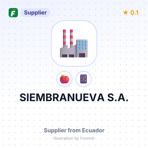 SIEMBRANUEVA S.A. – summary card, no photo uploaded yet