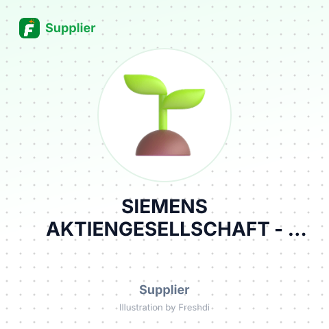 SIEMENS AKTIENGESELLSCHAFT – summary card, no photo uploaded yet