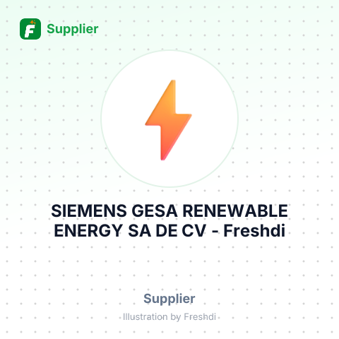 SIEMENS GESA RENEWABLE ENERGY SA DE CV – summary card, no photo uploaded yet