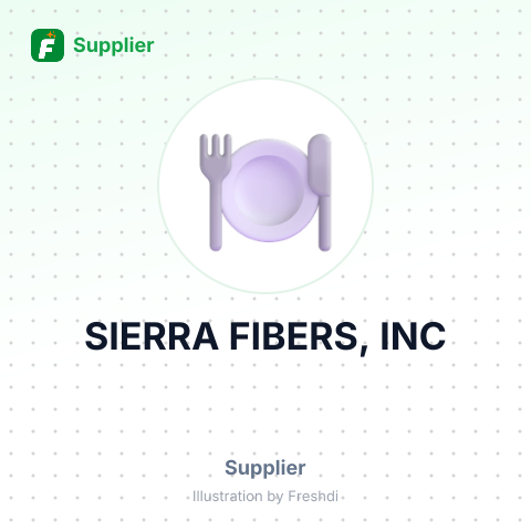 SIERRA FIBERS, INC – summary card, no photo uploaded yet