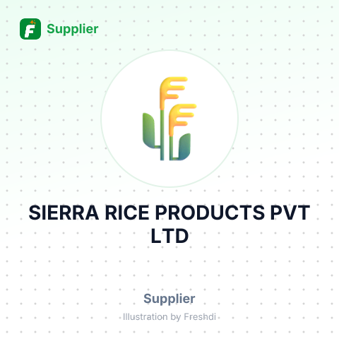 SIERRA RICE PRODUCTS PVT LTD – summary card, no photo uploaded yet