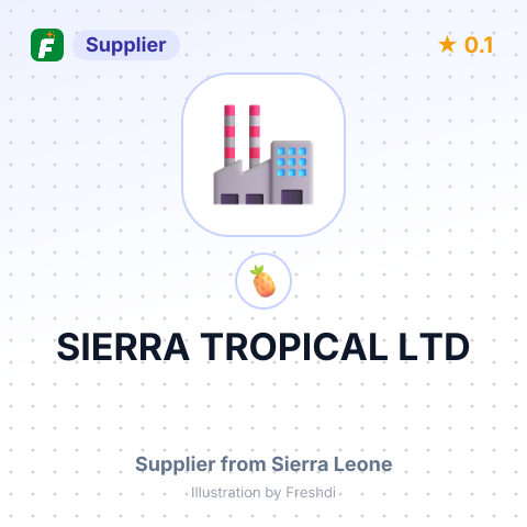 SIERRA TROPICAL LTD – summary card, no photo uploaded yet