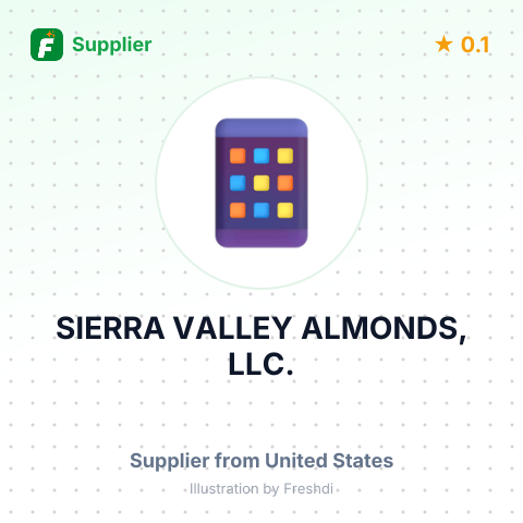 SIERRA VALLEY ALMONDS, LLC. – summary card, no photo uploaded yet