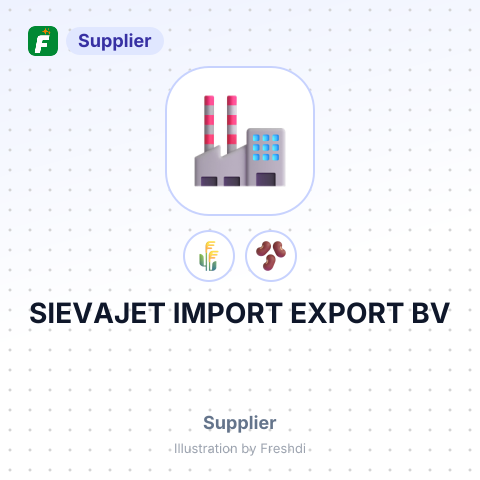 SIEVAJET IMPORT EXPORT BV – summary card, no photo uploaded yet