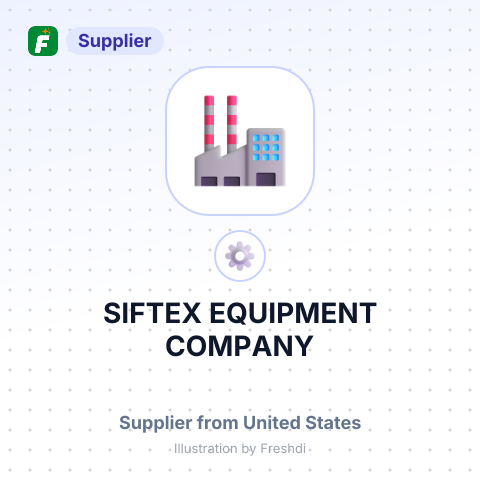SIFTEX EQUIPMENT COMPANY – summary card, no photo uploaded yet