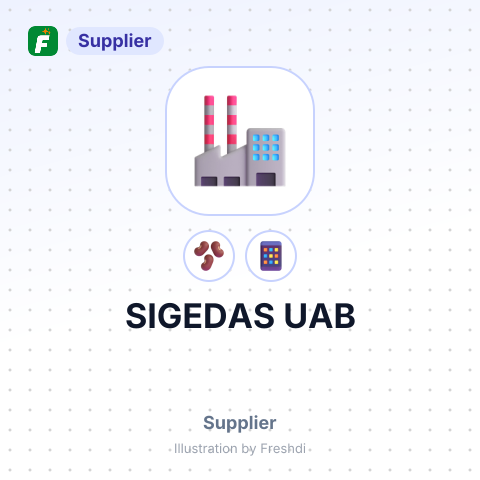SIGEDAS UAB – summary card, no photo uploaded yet