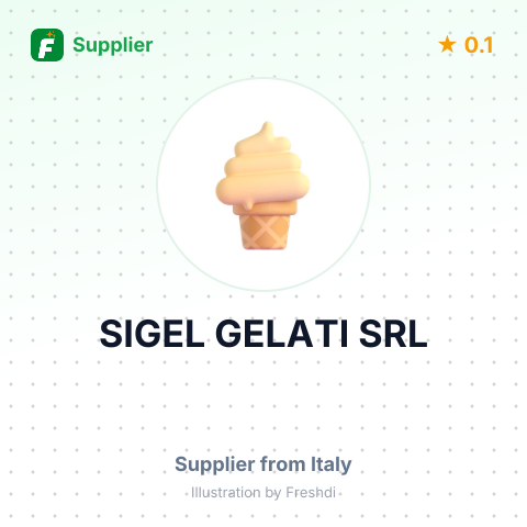 SIGEL GELATI SRL – summary card, no photo uploaded yet