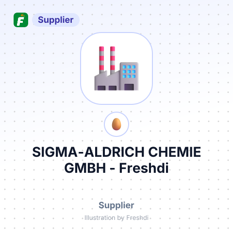 SIGMA-ALDRICH CHEMIE GMBH – summary card, no photo uploaded yet