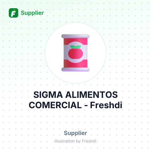 SIGMA ALIMENTOS COMERCIAL – summary card, no photo uploaded yet
