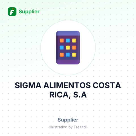 SIGMA ALIMENTOS COSTA RICA, S.A – summary card, no photo uploaded yet