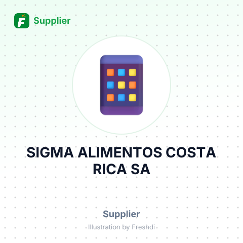 SIGMA ALIMENTOS COSTA RICA SA – summary card, no photo uploaded yet