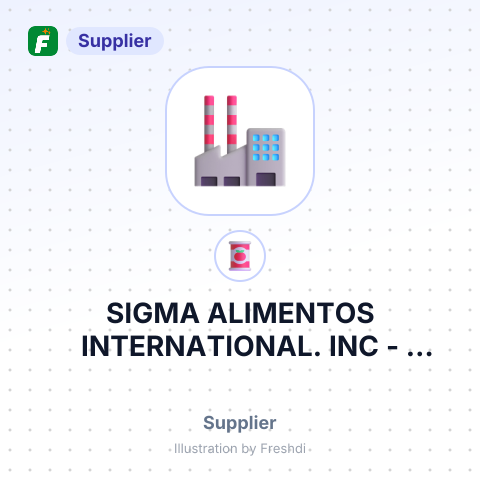 SIGMA ALIMENTOS INTERNATIONAL. INC – summary card, no photo uploaded yet