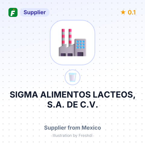 SIGMA ALIMENTOS LACTEOS, S.A. DE C.V. – summary card, no photo uploaded yet