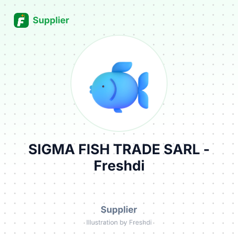 SIGMA FISH TRADE SARL – summary card, no photo uploaded yet