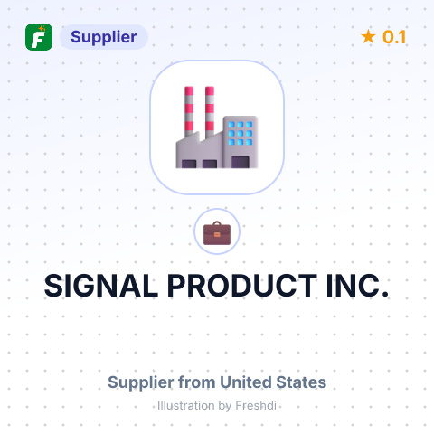 SIGNAL PRODUCT INC. – summary card, no photo uploaded yet