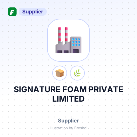 SIGNATURE FOAM PRIVATE LIMITED – summary card, no photo uploaded yet