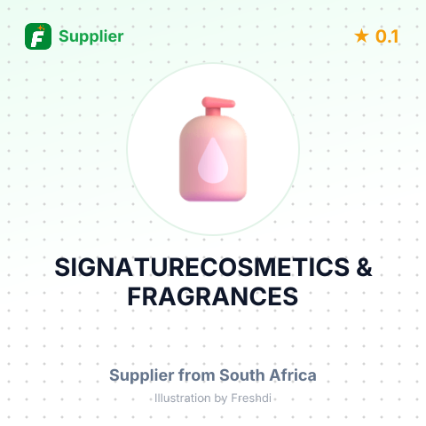 SIGNATURECOSMETICS & FRAGRANCES – summary card, no photo uploaded yet