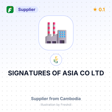 SIGNATURES OF ASIA CO LTD – summary card, no photo uploaded yet
