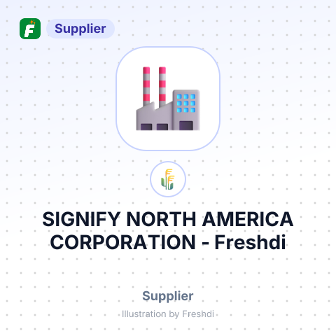 SIGNIFY NORTH AMERICA CORPORATION – summary card, no photo uploaded yet