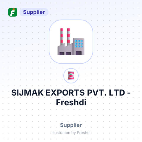 SIJMAK EXPORTS PVT. LTD – summary card, no photo uploaded yet