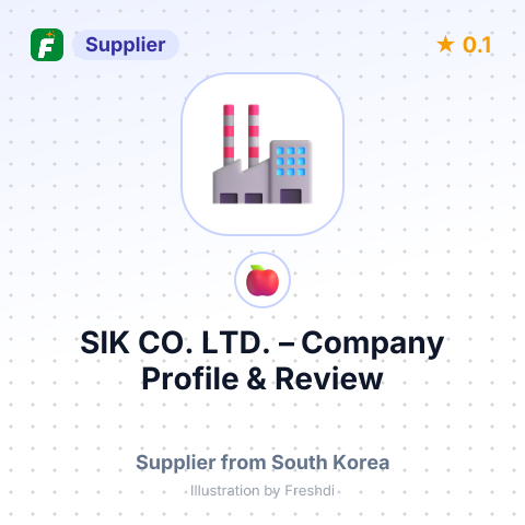 SIK CO., LTD. – summary card, no photo uploaded yet