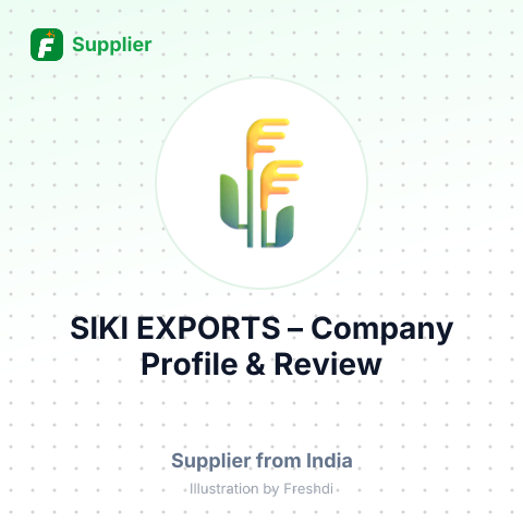 SIKI EXPORTS – summary card, no photo uploaded yet
