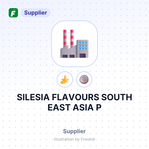 SILESIA FLAVOURS SOUTH EAST ASIA P – summary card, no photo uploaded yet
