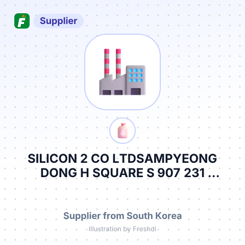 SILICON 2 CO LTDSAMPYEONG DONG H SQUARE S 907 231 PANGYOYEOK RO BUNDANG GU SEONGNA – summary card, no photo uploaded yet
