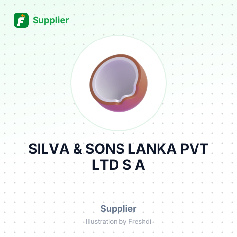 SILVA & SONS LANKA PVT LTD S A – summary card, no photo uploaded yet