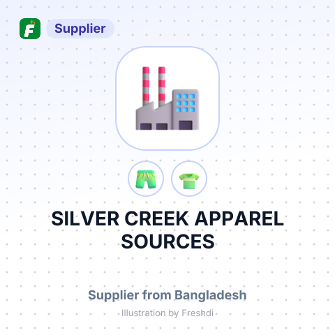 SILVER CREEK APPAREL SOURCES – summary card, no photo uploaded yet